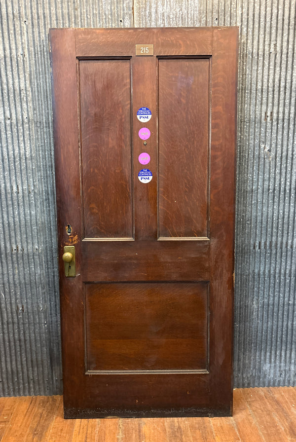 3-Panel Wooden Door GA21488