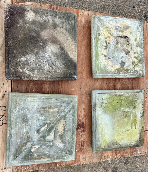 4 Pairs of Concrete Column Tops GA20485