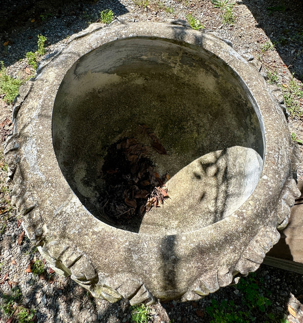 Tall Ornate Concrete Planter GA20351