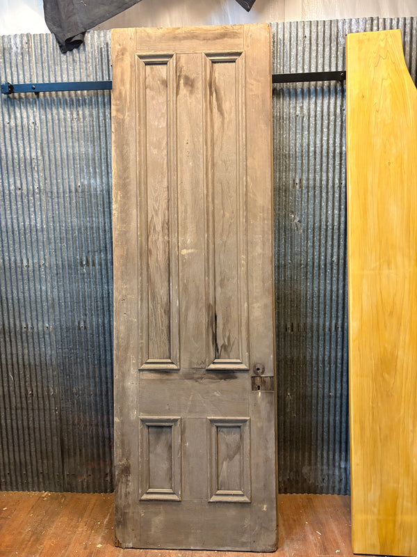 Tall 19th Century 4-Panel Door GS6069
