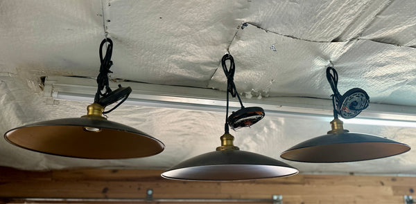 Retro Dome Pendant Lights- 3 Available GA20400