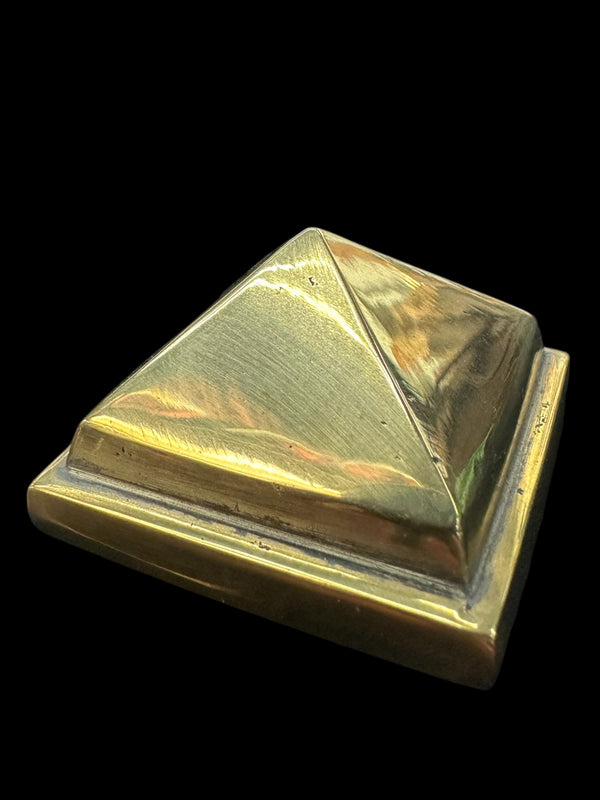 Solid Brass Pyramid Top Finials/ Post Caps - 20 Available - GA20681