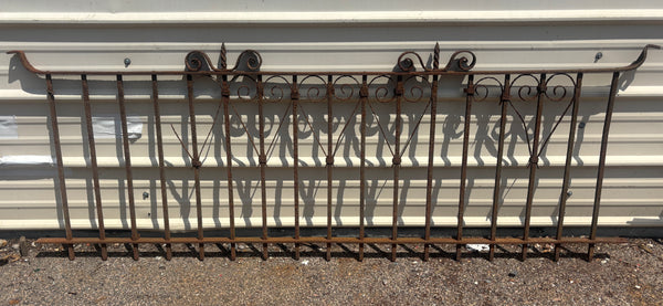 6 Foot Iron Fence Panel GA21317