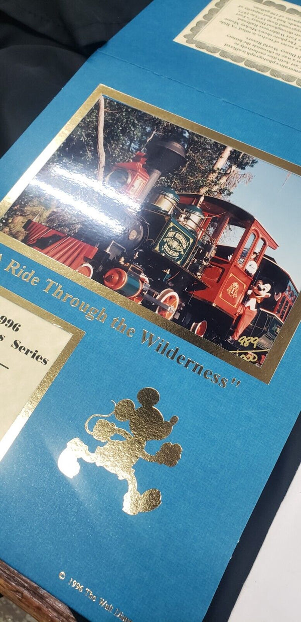 1996 Walt Disney World Collector Series Limited Edition Photos Set of 9 GA9513