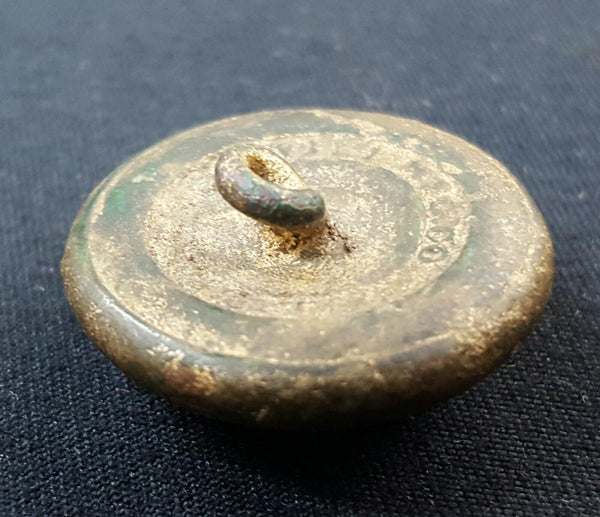 Civil War Dug Cold Harbor Battlefield Virginia State Seal Button GS010927