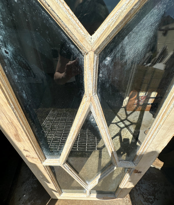 Restored Wood-Framed Transom Window Pair GA20307