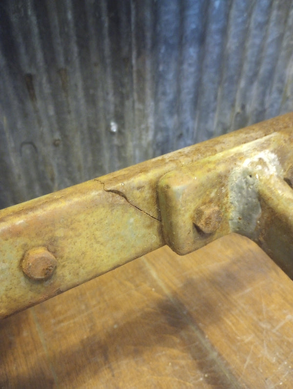 Pair of Cast Iron Machine Legs 21" Tall x 22 1/4 " Wide #GA-S070