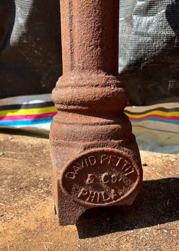 Pair of Cast Iron Newel Posts GA21633
