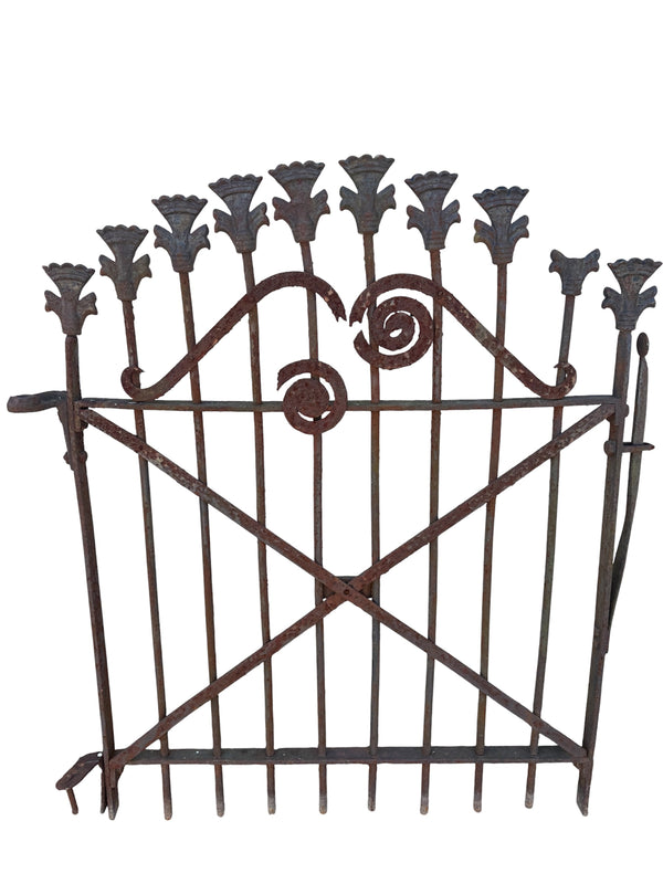 31 inches of antique wrought iron gate GA21103