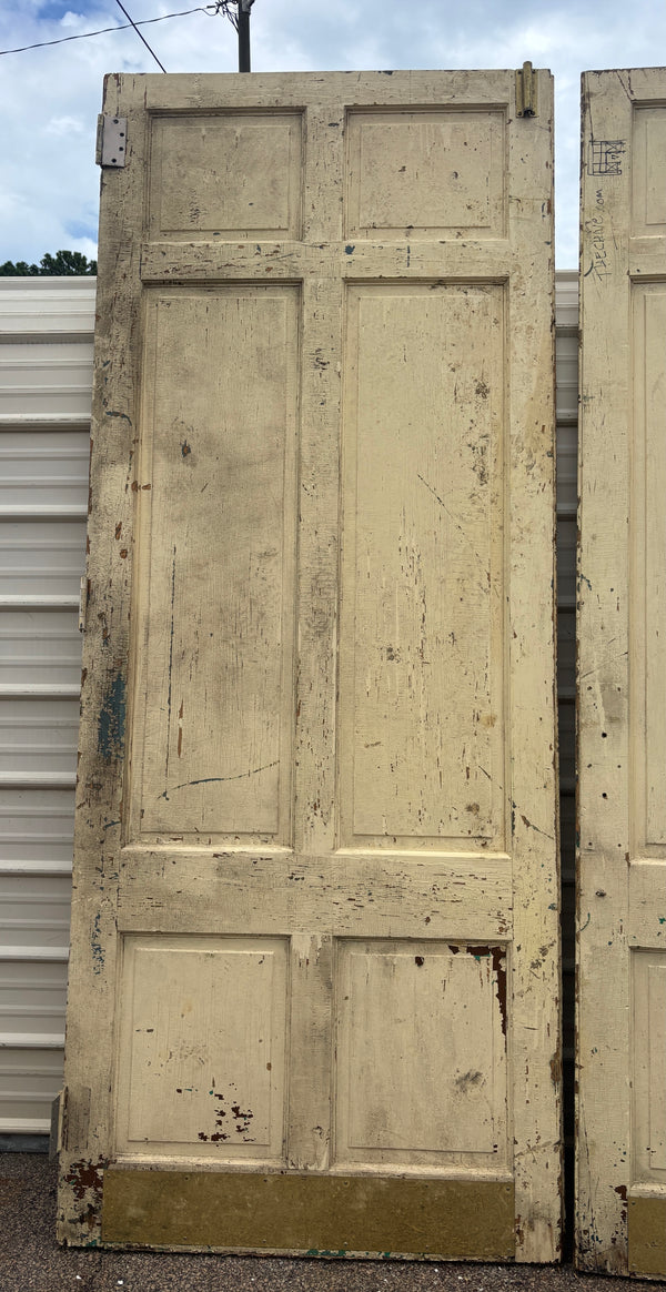 Pair of 6-Panel Wooden Doors GA21518