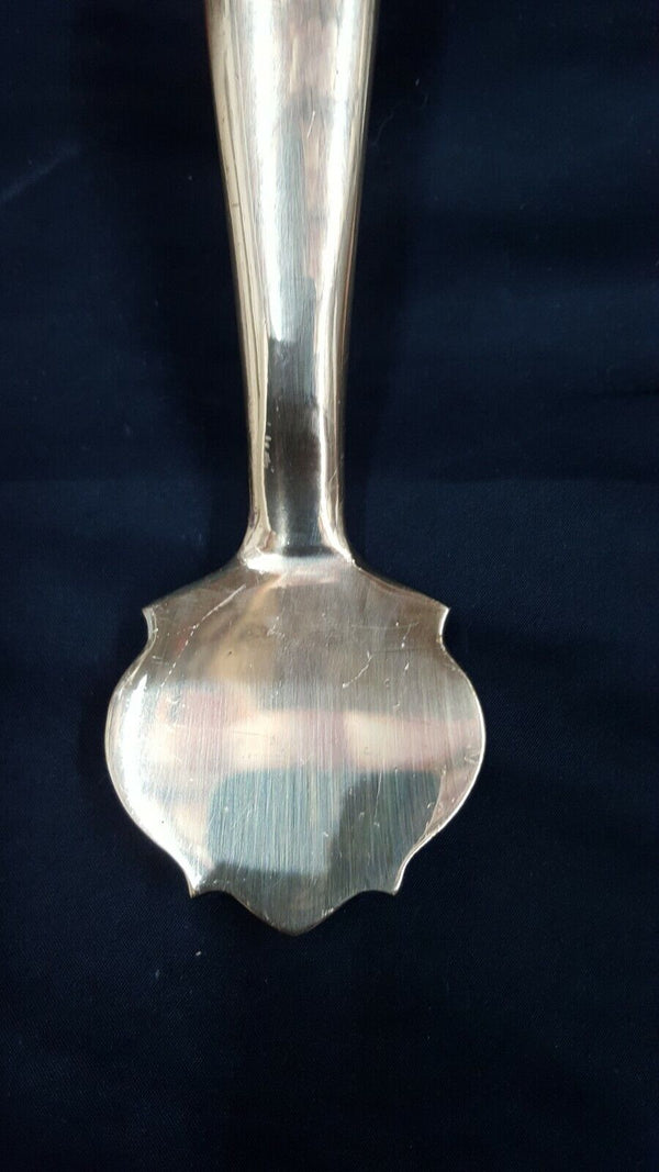 Architectural Salvage Solid Brass Door Plate Pull Handle