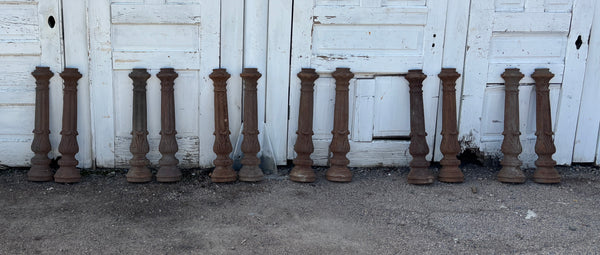 6 Pairs of Cast Iron Columns GA21442