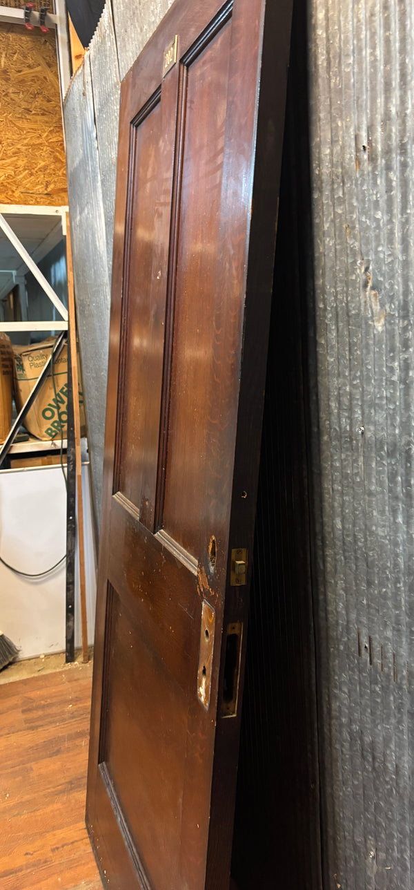 3-Panel Wooden Door GA21478