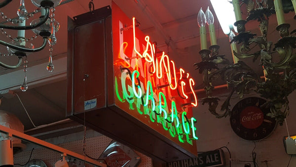 4 Foot "Layne's Garage" Double Sided Neon Sign GS00350