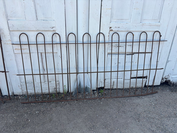 33 Feet of Wrought Iron Hairpin Fencing GA21240