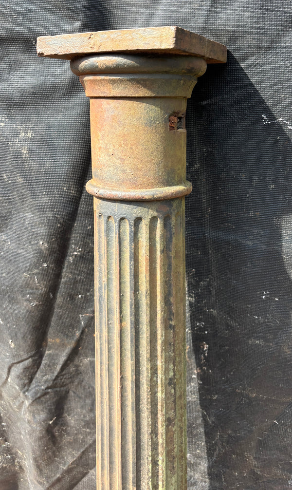 Set of 7 Cast Iron Posts GA21587