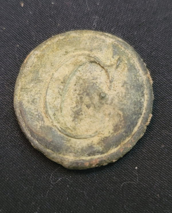 Civil War Confederate Cavalry "C" Coat Button Front Only GS01035