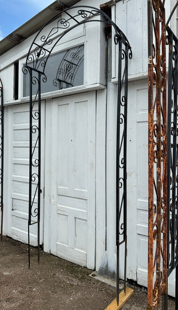 8 Foot+ Ornate Wrought Iron Arbor GS6057