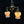 Load image into Gallery viewer, Brass 2-Light Chandelier with Shades GA21193
