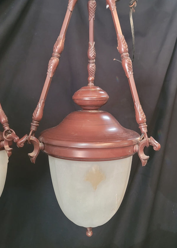 6 Piece Matching Light Set - 3 Pendant Lights & 3 Flush Mounts Lights GS01092626