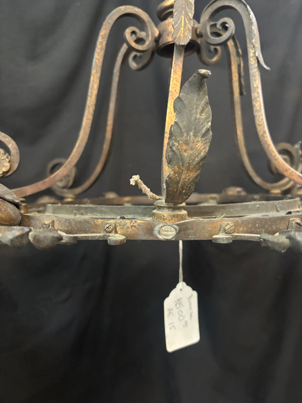 1900s Bronze Chandelier GA21154