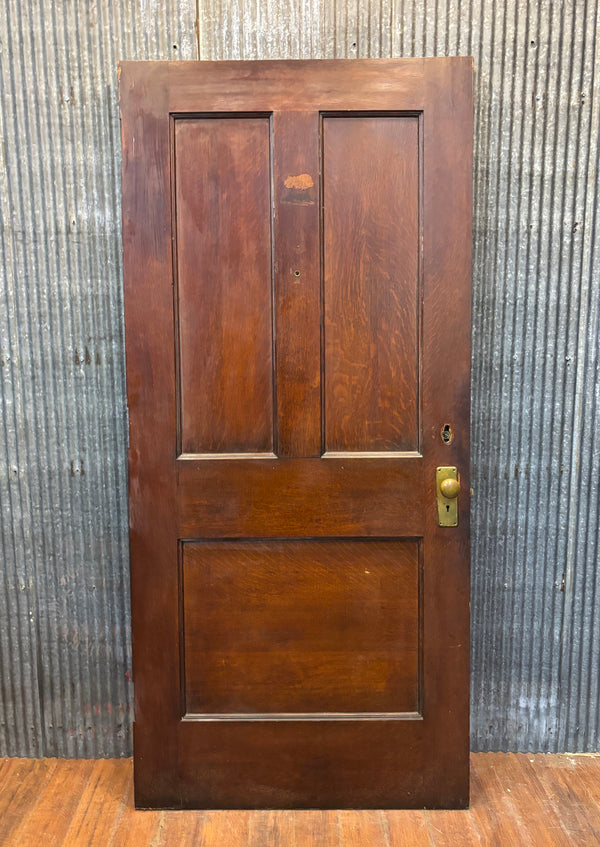 3-Panel Wooden Door GA21488