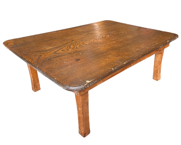 Vintage Pine Wood TV Tray w/ Collapsible Legs GA20724