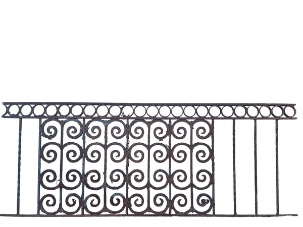 41 of Antique Wrought Iron Fencing GA21038
