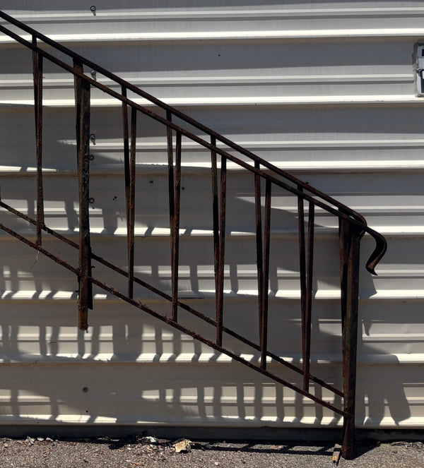 Pair of Wrought Iron Stair Railings GA21228