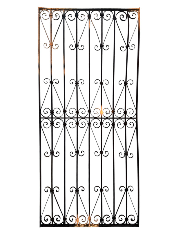 Antique Wrought Iron 74" tall Gate GA20676