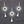 Load image into Gallery viewer, Set of 3 Vintage Bronze Starburst Lightening Rod Finials
