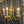 Load image into Gallery viewer, Vintage Brass 5- Light Chandelier Candelabra-Style GA21157
