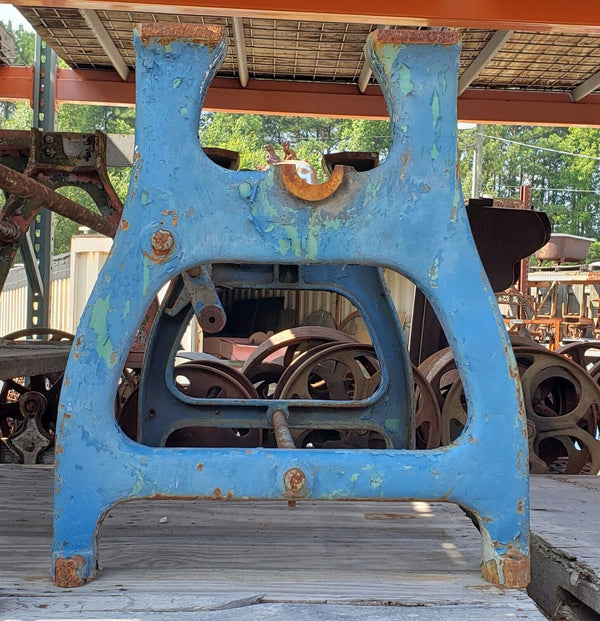 Industrial Factory Cast Iron Machine Table Base  27" T x 39 1/2" L x 24" D GS00060