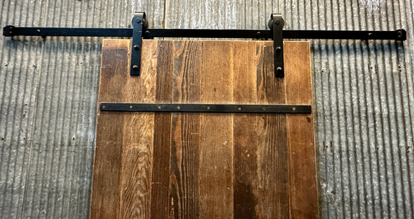 Antique Rolling Door - Made w/ 1850's Heart Pine Flooring GA20392