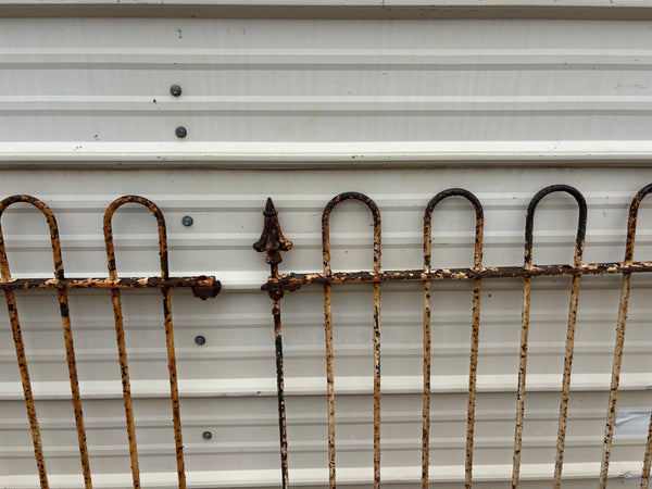27 Feet of Wrought Iron Hairpin Fencing GA21222