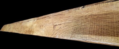 1780's Hand-hewn Pitt Sawn White Oak Beam 98" x 7 3/4" x 4" GAM0109