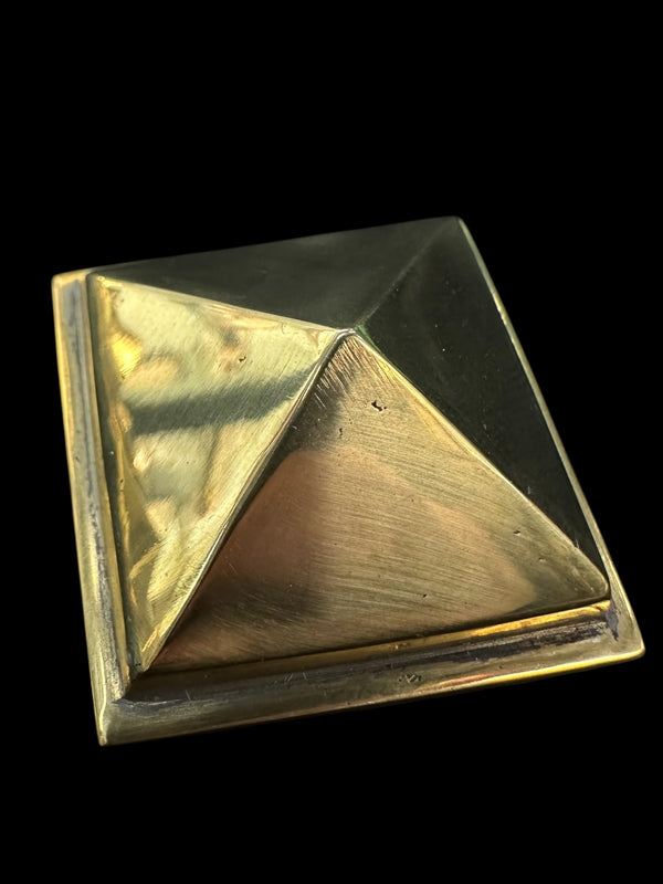 Solid Brass Pyramid Top Finials/ Post Caps - 20 Available - GA20681