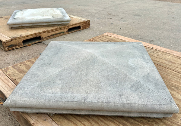 Cast Concrete Column Top Pair GA20483