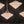 Load image into Gallery viewer, Set of 4 Restored Art Deco Brass Pendant Lights w/ Pointed Bullseye Shades GS01032

