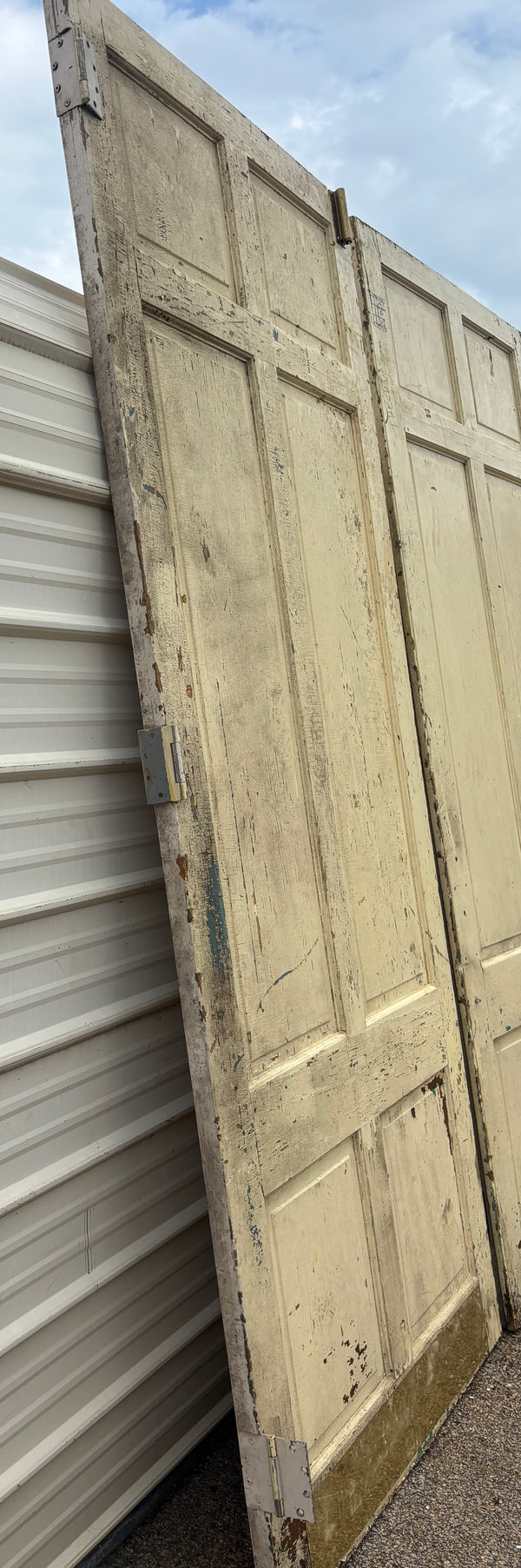 Pair of 6-Panel Wooden Doors GA21518