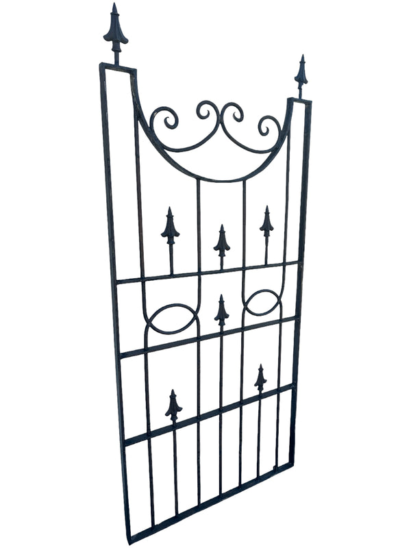 Custom Made Antique Wrought Iron Garden Gate GA20989