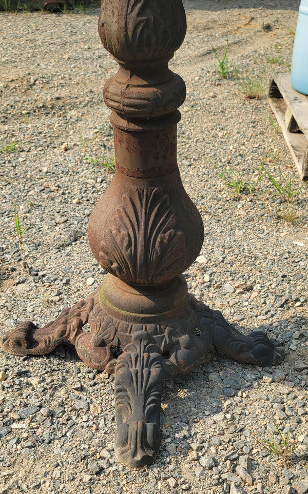 Tall Ornate Cast Iron Table Base 41" Tall GS00654