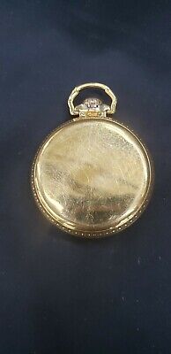 1923 Illinois Bunn 10K Gold Filled 21 Ruby Jewel Pocket Watch