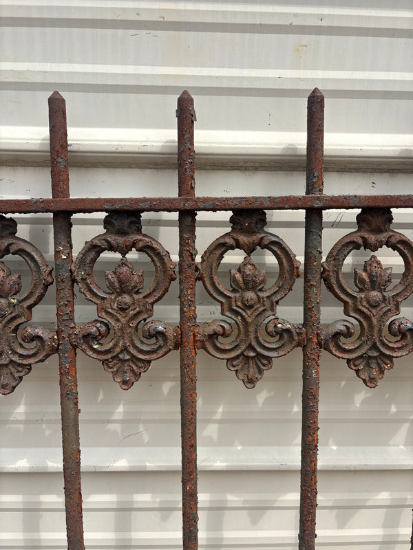 4 Foot Iron Fence Panel GA21298
