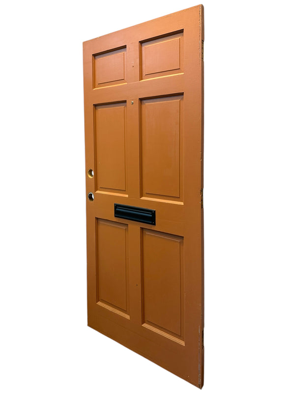 Raised 6-Panel Door w/ Mailbox - 79" x 35" - GA20853