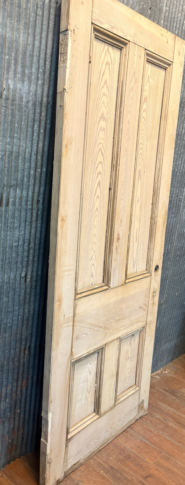 4-Panel Heart Pine Door GA21535