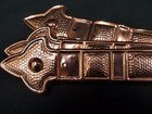 1928 New Old Stock Copper Gutter Downspout Straps Set of 6 GA9560