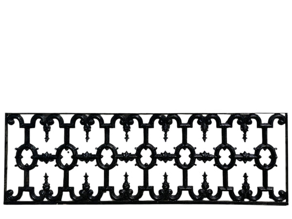 Ornate Restored  Antique Wrought Iron Fencing GA20892