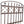 Load image into Gallery viewer, Antique Wrought Iron Arched Gate w/ Quatrefoil Pattern - 39.5" W x 37.5 T - GA20983
