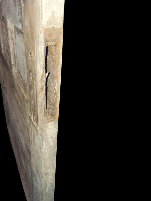 Textured Half Glass & 5 Panel Wood Interior Door 34" W x 80 1/2" T GAM0010